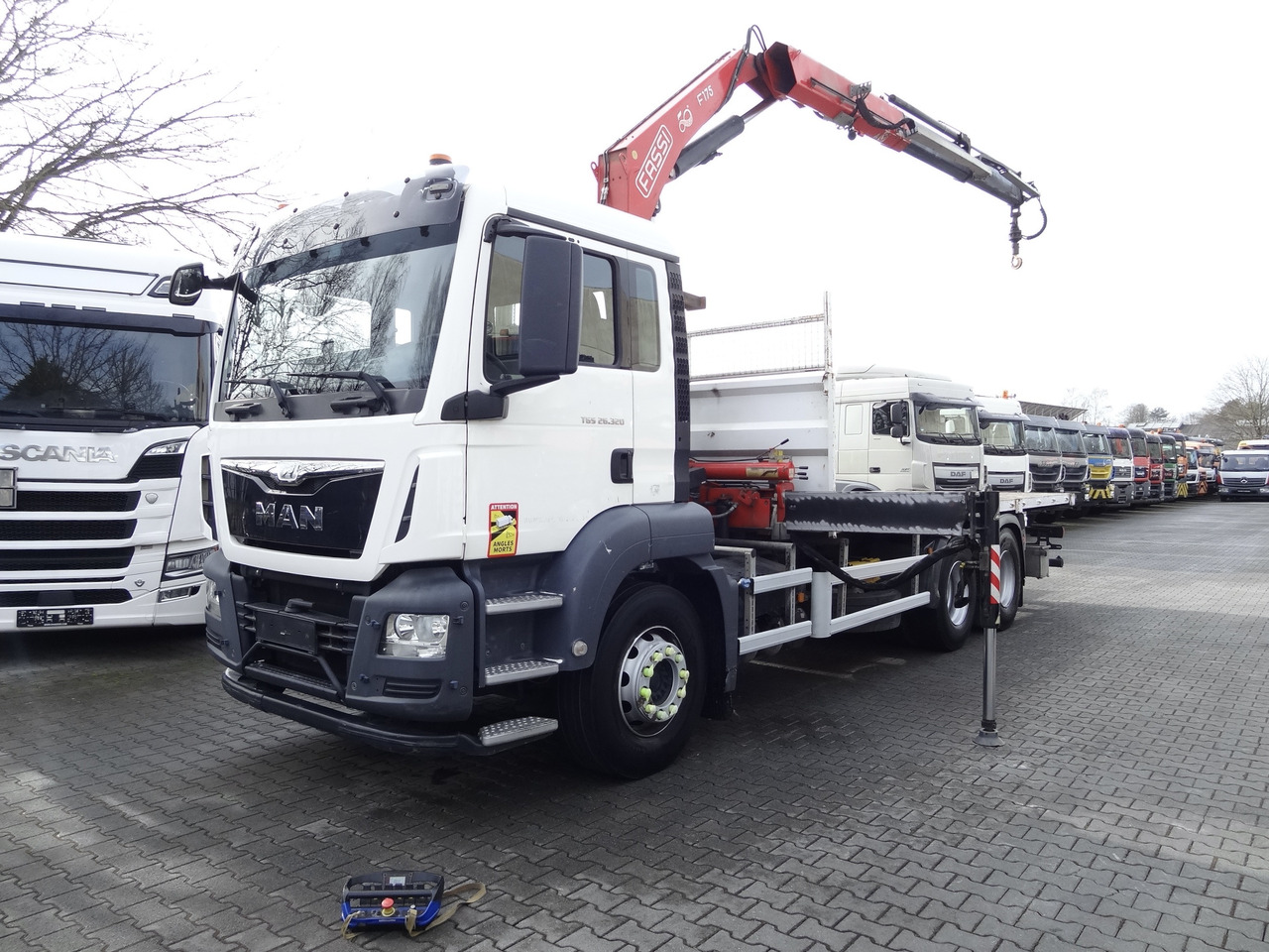 Madelveok/ Platvormveok, Kraanaga veoauto MAN TGS 26.320 6X4 BB mit Kran Fassi F175: pilt 8 Madelveok/ Platvormveok, Kraanaga veoauto MAN TGS 26.320 6X4 BB mit Kran Fassi F175: pilt 8