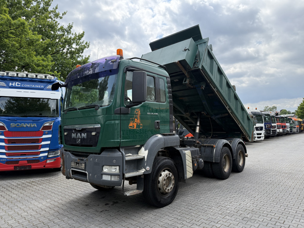 MAN TGS 26.440 6X4 BB Meiller - Kallurauto: pilt 1 MAN TGS 26.440 6X4 BB Meiller - Kallurauto: pilt 1