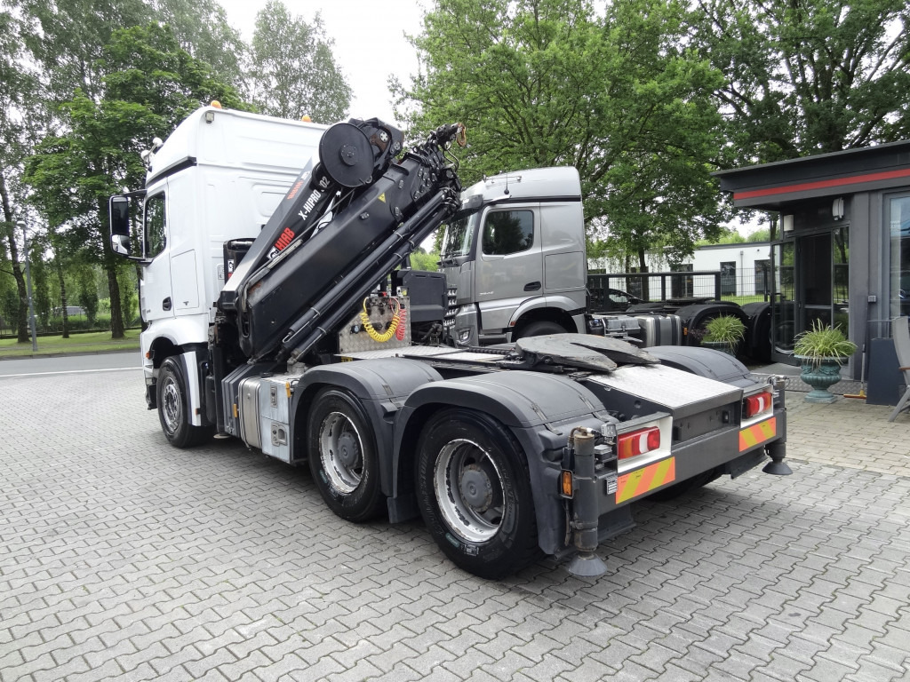 Mercedes-Benz Arocs 2648 LS 6X4 Kran Hiab X-HiPro 302 - Kraanaga veoauto, Sadulveok: pilt 2 Mercedes-Benz Arocs 2648 LS 6X4 Kran Hiab X-HiPro 302 - Kraanaga veoauto, Sadulveok: pilt 2