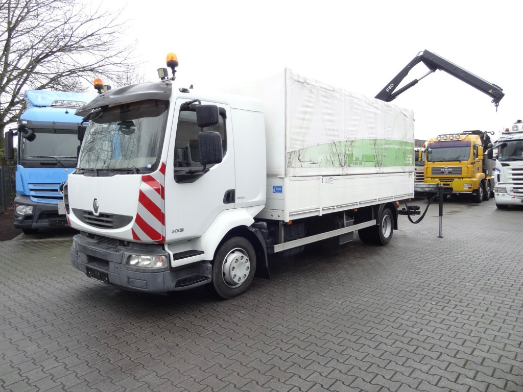Renault Midlum 300.12 Fassi F80 - Madelveok/ Platvormveok, Kraanaga veoauto: pilt 1 Renault Midlum 300.12 Fassi F80 - Madelveok/ Platvormveok, Kraanaga veoauto: pilt 1
