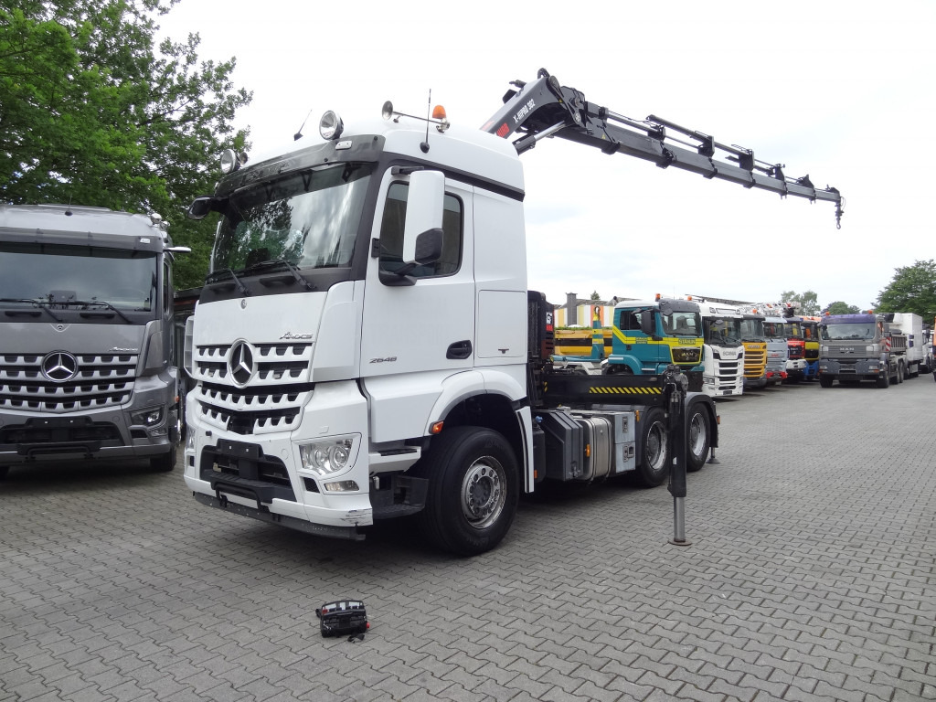 Mercedes-Benz Arocs 2648 LS 6X4 Kran Hiab X-HiPro 302 - Sadulveok: pilt 1 Mercedes-Benz Arocs 2648 LS 6X4 Kran Hiab X-HiPro 302 - Sadulveok: pilt 1