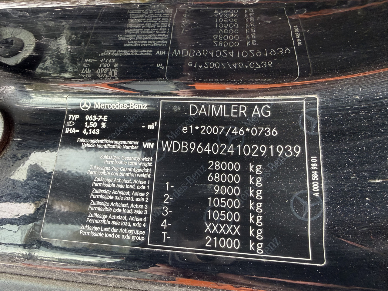 Mercedes-Benz Arocs 2653 6X4 Kran Kesla 2124L - Sadulveok: pilt 5 Mercedes-Benz Arocs 2653 6X4 Kran Kesla 2124L - Sadulveok: pilt 5