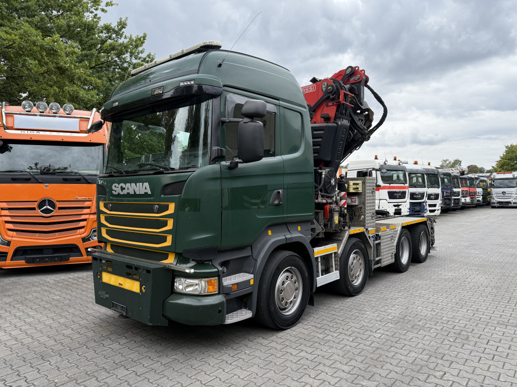 Scania R450 8X4 Kran Fassi F660 bis 34 Meter - Sadulveok: pilt 1 Scania R450 8X4 Kran Fassi F660 bis 34 Meter - Sadulveok: pilt 1
