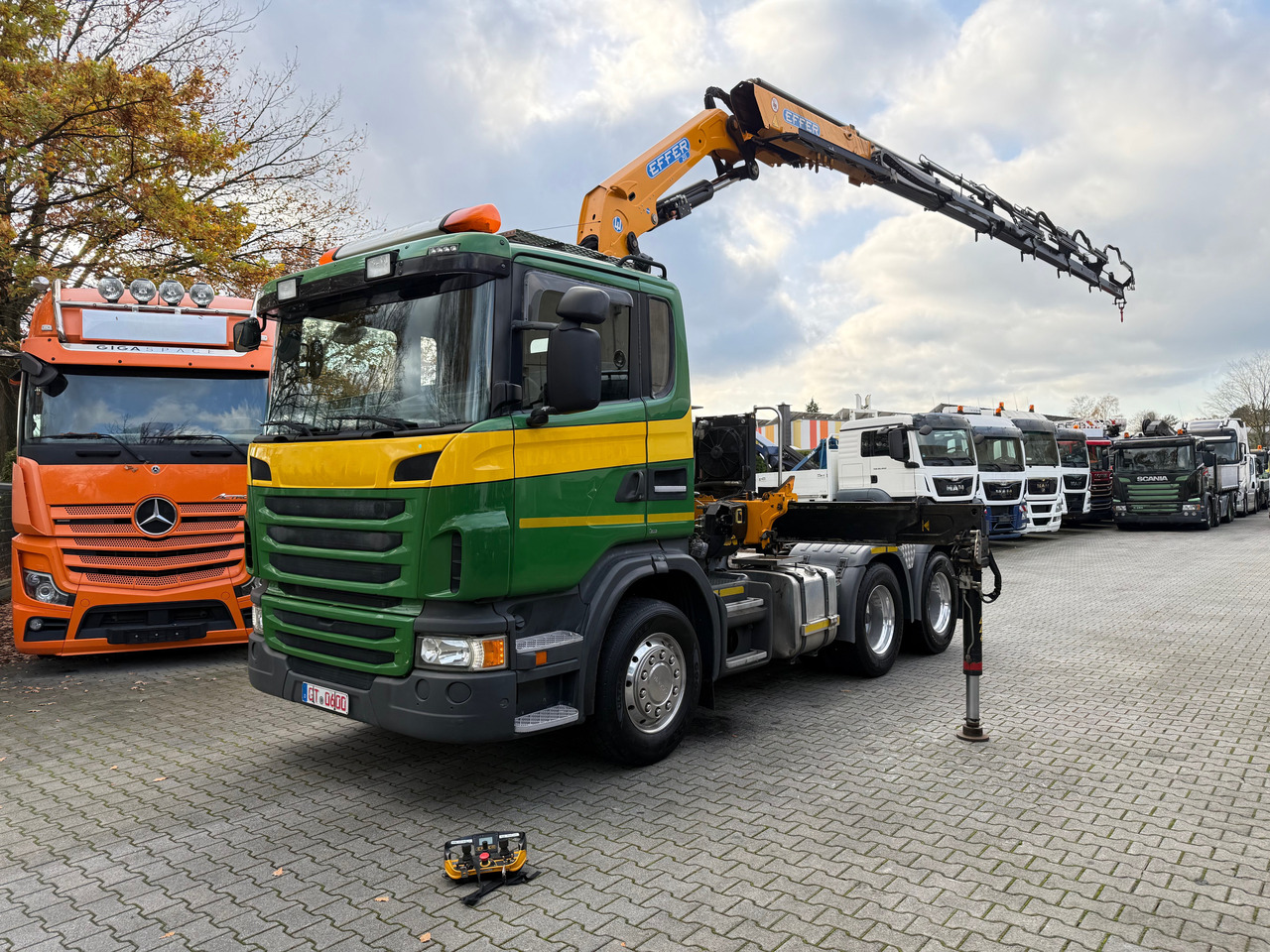 Scania G480 6X4 Kran Effer 255 6S bis 20.5 Meter - Kraanaga veoauto, Sadulveok: pilt 1 Scania G480 6X4 Kran Effer 255 6S bis 20.5 Meter - Kraanaga veoauto, Sadulveok: pilt 1