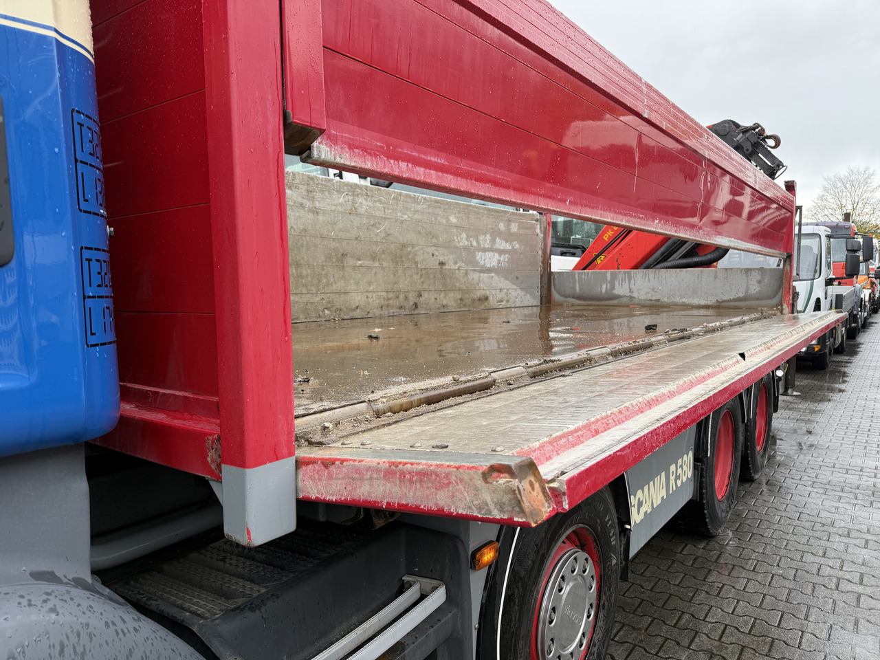 Scania R580 V8 8X4 Kipper Kran Palfinger 22002 - Kallurauto, Kraanaga veoauto: pilt 5 Scania R580 V8 8X4 Kipper Kran Palfinger 22002 - Kallurauto, Kraanaga veoauto: pilt 5