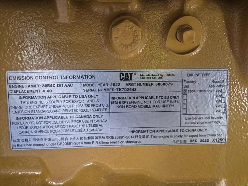 Caterpillar 3054C DITAAC Engine + Radiator - Mootor - Tööstusmasin: pilt 2 Caterpillar 3054C DITAAC Engine + Radiator - Mootor - Tööstusmasin: pilt 2