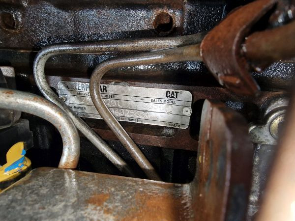 Mootor - Ehitusmasinad Caterpillar/Perkins 3054C Engine (Plant): pilt 10
