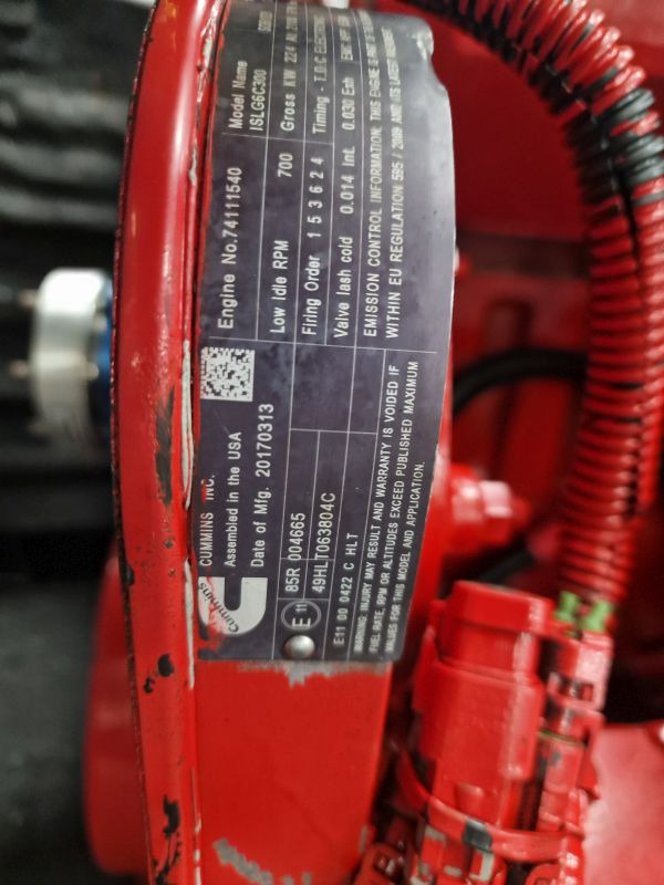 Cummins ISLG6C300 Engine (Industrial) 2017 - Mootor - Tööstusmasin: pilt 2 Cummins ISLG6C300 Engine (Industrial) 2017 - Mootor - Tööstusmasin: pilt 2