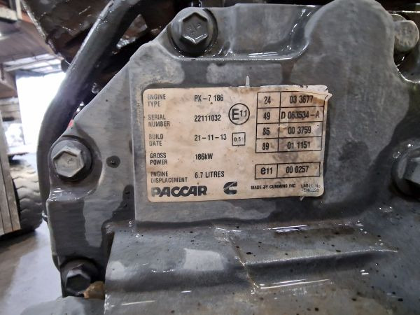 DAF PX-7 186 H1 Engine (Truck) - Mootor - Veoauto: pilt 2 DAF PX-7 186 H1 Engine (Truck) - Mootor - Veoauto: pilt 2