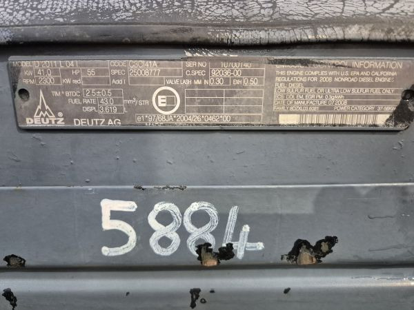 Deutz D2011 L04 I Engine  (Industrial) - Mootor - Tööstusmasin: pilt 2 Deutz D2011 L04 I Engine  (Industrial) - Mootor - Tööstusmasin: pilt 2