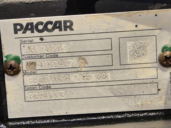 Eaton/Paccar ESO06105A ZY61001 Gearbox - Käigukast: pilt 2 Eaton/Paccar ESO06105A ZY61001 Gearbox - Käigukast: pilt 2