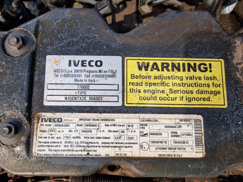 Iveco/Cummins F4HE9484A*J N45ENTX20 Engine (Industrial) - Mootor - Tööstusmasin: pilt 2 Iveco/Cummins F4HE9484A*J N45ENTX20 Engine (Industrial) - Mootor - Tööstusmasin: pilt 2