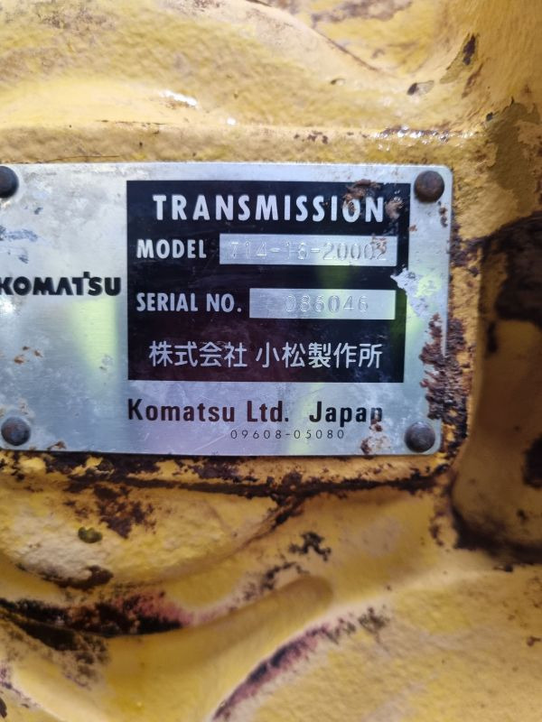 Komatsu 714-16-20002 Gearbox (Plant) - Käigukast - Ehitusmasinad: pilt 5 Komatsu 714-16-20002 Gearbox (Plant) - Käigukast - Ehitusmasinad: pilt 5