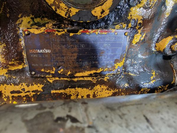 Komatsu S6D108-1 Engine (Plant) - Mootor - Ehitusmasinad: pilt 3 Komatsu S6D108-1 Engine (Plant) - Mootor - Ehitusmasinad: pilt 3