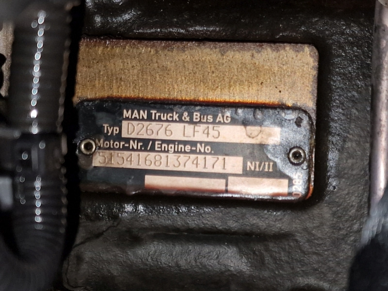 MAN D2676 LF45 Engine (Truck) - Mootor - Veoauto: pilt 2 MAN D2676 LF45 Engine (Truck) - Mootor - Veoauto: pilt 2