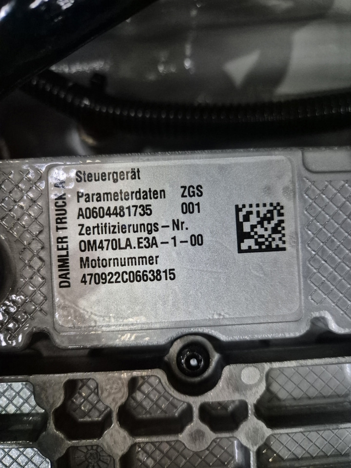 Mercedes Benz OM470LA.E3A-1-00 Engine (Industrial) NEW - Mootor - Tööstusmasin: pilt 2 Mercedes Benz OM470LA.E3A-1-00 Engine (Industrial) NEW - Mootor - Tööstusmasin: pilt 2