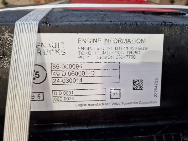 Renault DTI11 430 EUVI Engine (Truck) - Mootor - Veoauto: pilt 2 Renault DTI11 430 EUVI Engine (Truck) - Mootor - Veoauto: pilt 2