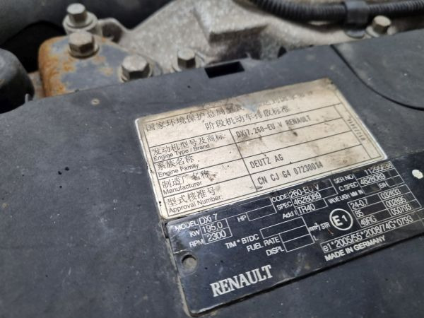 Renault DXI7 260-EUV Engine (Truck) - Mootor - Veoauto: pilt 2 Renault DXI7 260-EUV Engine (Truck) - Mootor - Veoauto: pilt 2