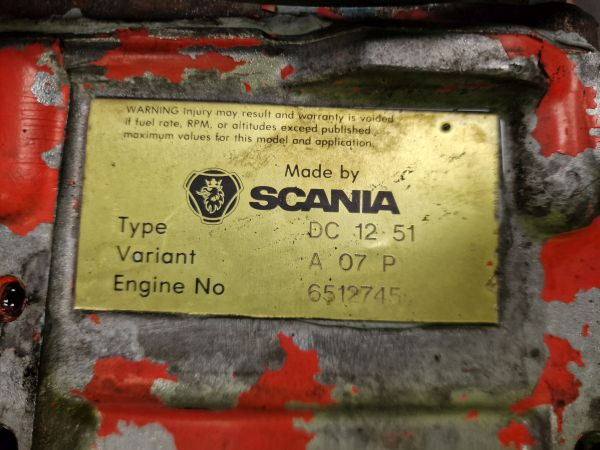 Scania DC12 51A Engine (Industrial) - Mootor - Tööstusmasin: pilt 2 Scania DC12 51A Engine (Industrial) - Mootor - Tööstusmasin: pilt 2