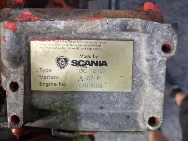 Scania DC12 52A Engine (Industrial) - Mootor - Tööstusmasin: pilt 2 Scania DC12 52A Engine (Industrial) - Mootor - Tööstusmasin: pilt 2