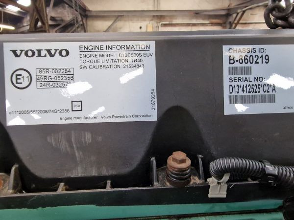 Volvo D13C500S EUV Engine (Truck) - Mootor - Veoauto: pilt 2 Volvo D13C500S EUV Engine (Truck) - Mootor - Veoauto: pilt 2