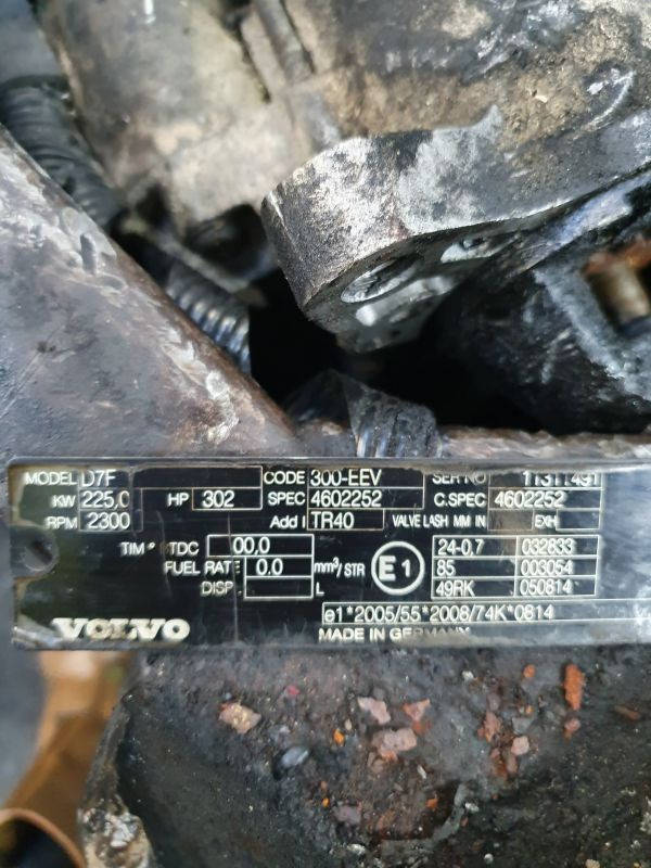 Volvo D7F - Mootor - Veoauto: pilt 2 Volvo D7F - Mootor - Veoauto: pilt 2