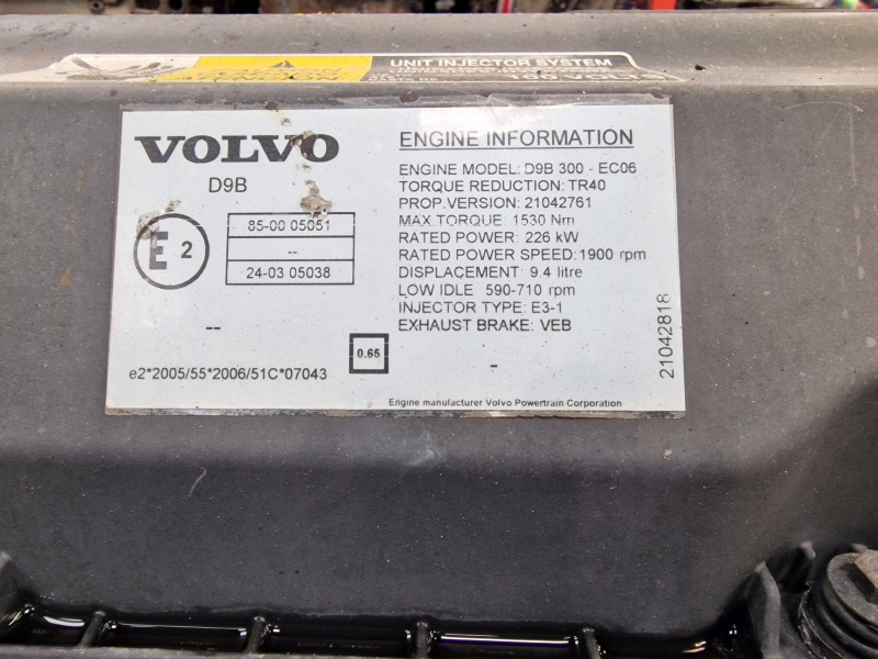 Volvo D9B 300 – EC06 Engine (Truck) - Mootor - Veoauto: pilt 3 Volvo D9B 300 – EC06 Engine (Truck) - Mootor - Veoauto: pilt 3
