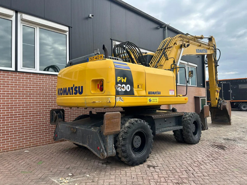 Komatsu PW200 - Ratastel ekskavaator: pilt 4 Komatsu PW200 - Ratastel ekskavaator: pilt 4
