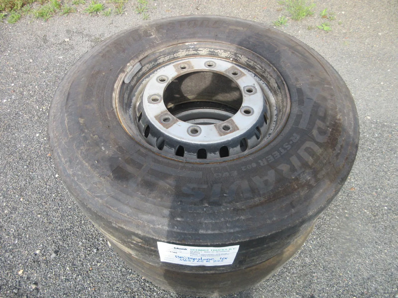 Bridgestone 385 / 65 R 22.5 OPLEGGER BANDEN MET STAAL WIEL - Rehv - Veoauto: pilt 4 Bridgestone 385 / 65 R 22.5 OPLEGGER BANDEN MET STAAL WIEL - Rehv - Veoauto: pilt 4