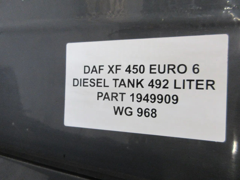 DAF 1949909 DIESELTANK 492 LITER DAF XF 450 EURO 6 MODEL 2021 - Kütusepaak - Veoauto: pilt 5 DAF 1949909 DIESELTANK 492 LITER DAF XF 450 EURO 6 MODEL 2021 - Kütusepaak - Veoauto: pilt 5