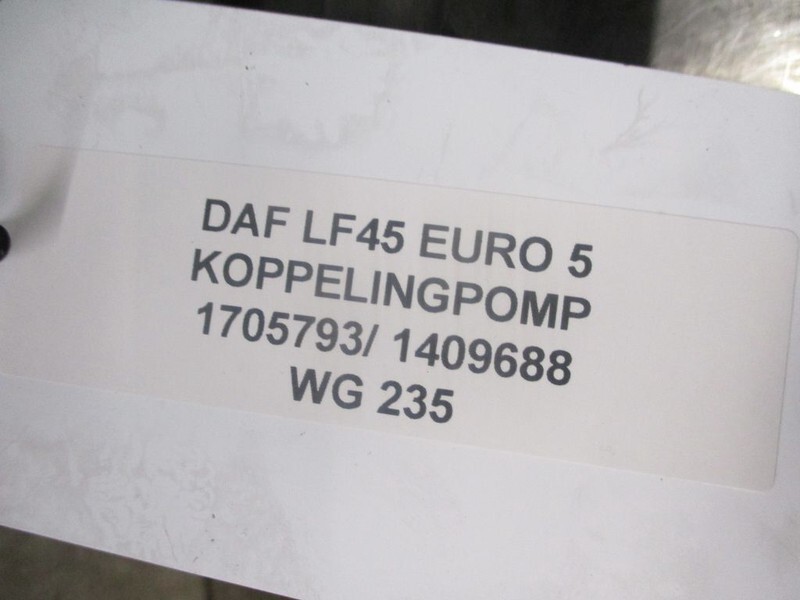 DAF LF45 1705793/ 1409688 KOPPELINGSPOMP EURO 5 - Sidur ja varuosad - Veoauto: pilt 2 DAF LF45 1705793/ 1409688 KOPPELINGSPOMP EURO 5 - Sidur ja varuosad - Veoauto: pilt 2