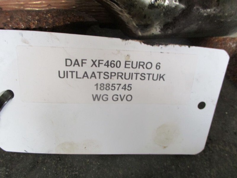 DAF XF460 1885745 UITLAATSPRUITSTUK EURO 6 - Väljalaskekollektor - Veoauto: pilt 2 DAF XF460 1885745 UITLAATSPRUITSTUK EURO 6 - Väljalaskekollektor - Veoauto: pilt 2