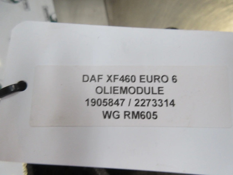 DAF XF460 1905847/2273314 OLIEMODULE EURO 6 - Õlijahuti - Veoauto: pilt 5 DAF XF460 1905847/2273314 OLIEMODULE EURO 6 - Õlijahuti - Veoauto: pilt 5