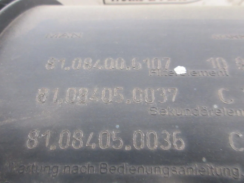 MAN 81.08400-6107 // 81.08405-0037 // 81.08405-0036 LUCHTFILTER MAN TGX EURO 6 - Sisselaskesüsteem - Veoauto: pilt 5 MAN 81.08400-6107 // 81.08405-0037 // 81.08405-0036 LUCHTFILTER MAN TGX EURO 6 - Sisselaskesüsteem - Veoauto: pilt 5