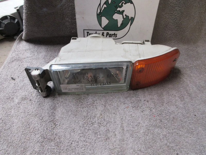 Udutuled - Veoauto MAN 81.25320-6111/6091//81.25320-6112//6092 MISTLAMP R+L NIEUWE & GEBRUIKT EURO 3: pilt 6