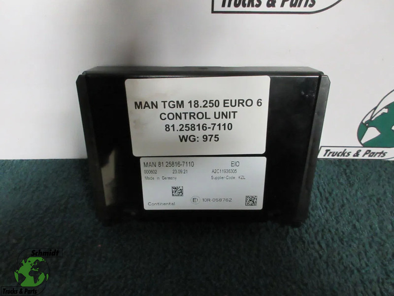 MAN 81.25816-7110 EIO MODULEN MAN TGM 18.250 EURO 6 MODEL 2024 - Elektrisüsteem - Veoauto: pilt 1 MAN 81.25816-7110 EIO MODULEN MAN TGM 18.250 EURO 6 MODEL 2024 - Elektrisüsteem - Veoauto: pilt 1