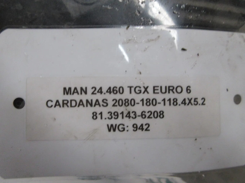 MAN 81.39143-6208 2080-180-118.4X5.2 AANDRIJFAS MAN TGX EURO 6 6X2 - Veovõll - Veoauto: pilt 5 MAN 81.39143-6208 2080-180-118.4X5.2 AANDRIJFAS MAN TGX EURO 6 6X2 - Veovõll - Veoauto: pilt 5