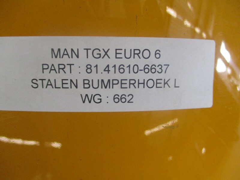 MAN 81.41610-6637 Bumper hoek Links - Kaitseraud - Veoauto: pilt 2 MAN 81.41610-6637 Bumper hoek Links - Kaitseraud - Veoauto: pilt 2