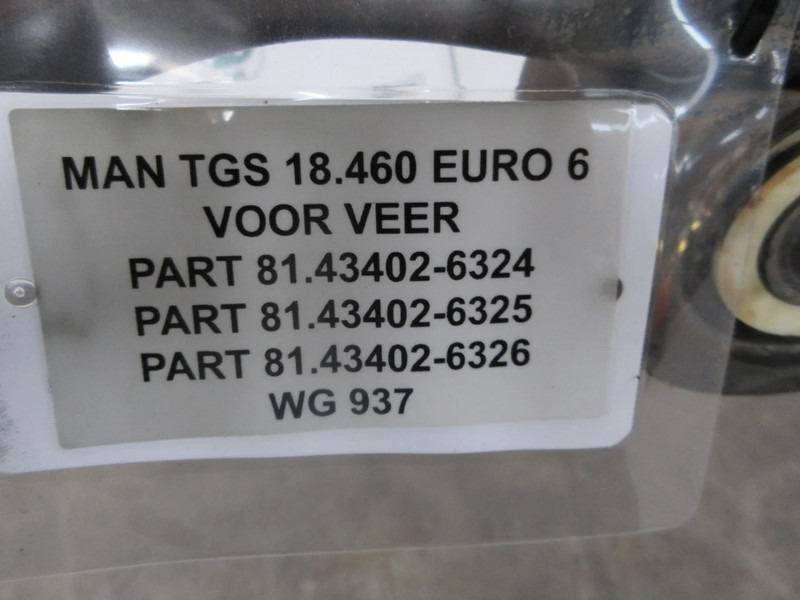 MAN 81.43402-6324//6325//6326 VOORVEER 1 BLADS MET 18.460 TGS MODEL 2020 - Terasvedrustus - Veoauto: pilt 5 MAN 81.43402-6324//6325//6326 VOORVEER 1 BLADS MET 18.460 TGS MODEL 2020 - Terasvedrustus - Veoauto: pilt 5
