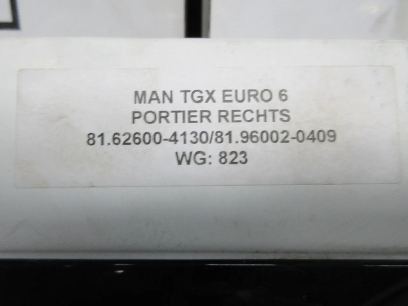 MAN 81.62600-4130/ MAN TGX RECHTS 18.420 EURO 6 - Uks ja varuosad - Veoauto: pilt 5 MAN 81.62600-4130/ MAN TGX RECHTS 18.420 EURO 6 - Uks ja varuosad - Veoauto: pilt 5
