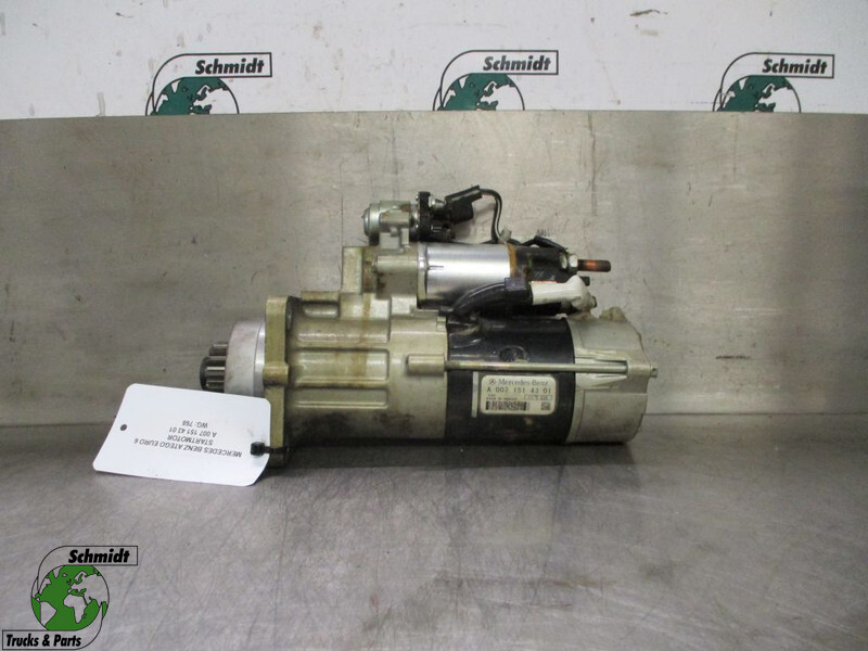 Mercedes-Benz ATEGO A 007 151 43 01 / 16 01 STARTMOTOR EURO 6 - Starter - Veoauto: pilt 1 Mercedes-Benz ATEGO A 007 151 43 01 / 16 01 STARTMOTOR EURO 6 - Starter - Veoauto: pilt 1