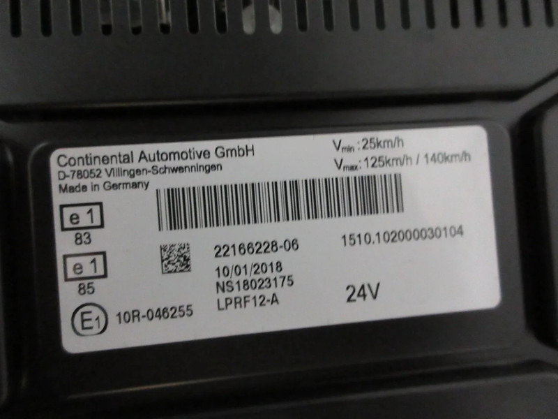 Renault 22166228 INSTRUMENTENPANEEL RENAULT T 520 EURO 6 - Armatuurlaud - Veoauto: pilt 2 Renault 22166228 INSTRUMENTENPANEEL RENAULT T 520 EURO 6 - Armatuurlaud - Veoauto: pilt 2
