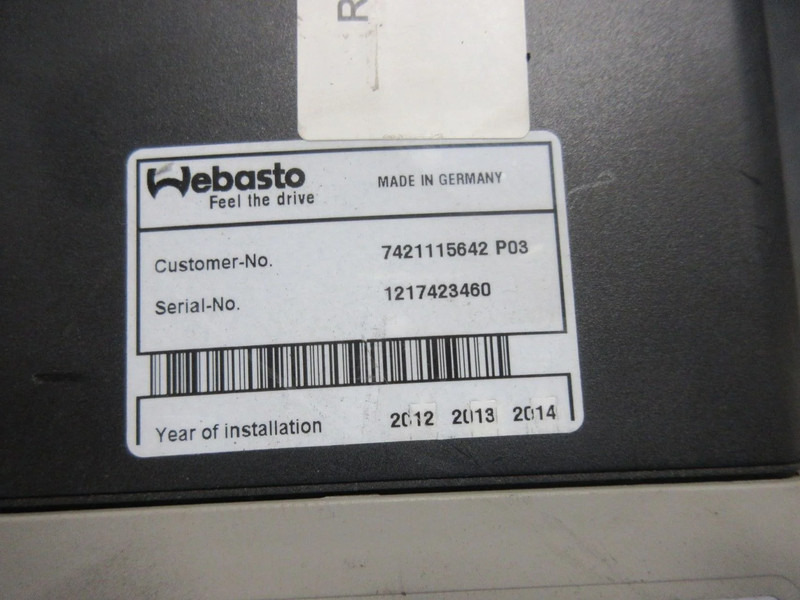 Renault PREMIUM 7421115642 WEBASTO EEV - Soojendus/ Ventilatsioon - Veoauto: pilt 4 Renault PREMIUM 7421115642 WEBASTO EEV - Soojendus/ Ventilatsioon - Veoauto: pilt 4