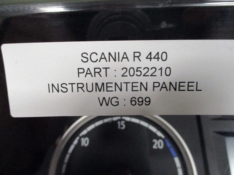 Scania R440 2052210 INSTRUMENTENPANEEL - Armatuurlaud - Veoauto: pilt 2 Scania R440 2052210 INSTRUMENTENPANEEL - Armatuurlaud - Veoauto: pilt 2