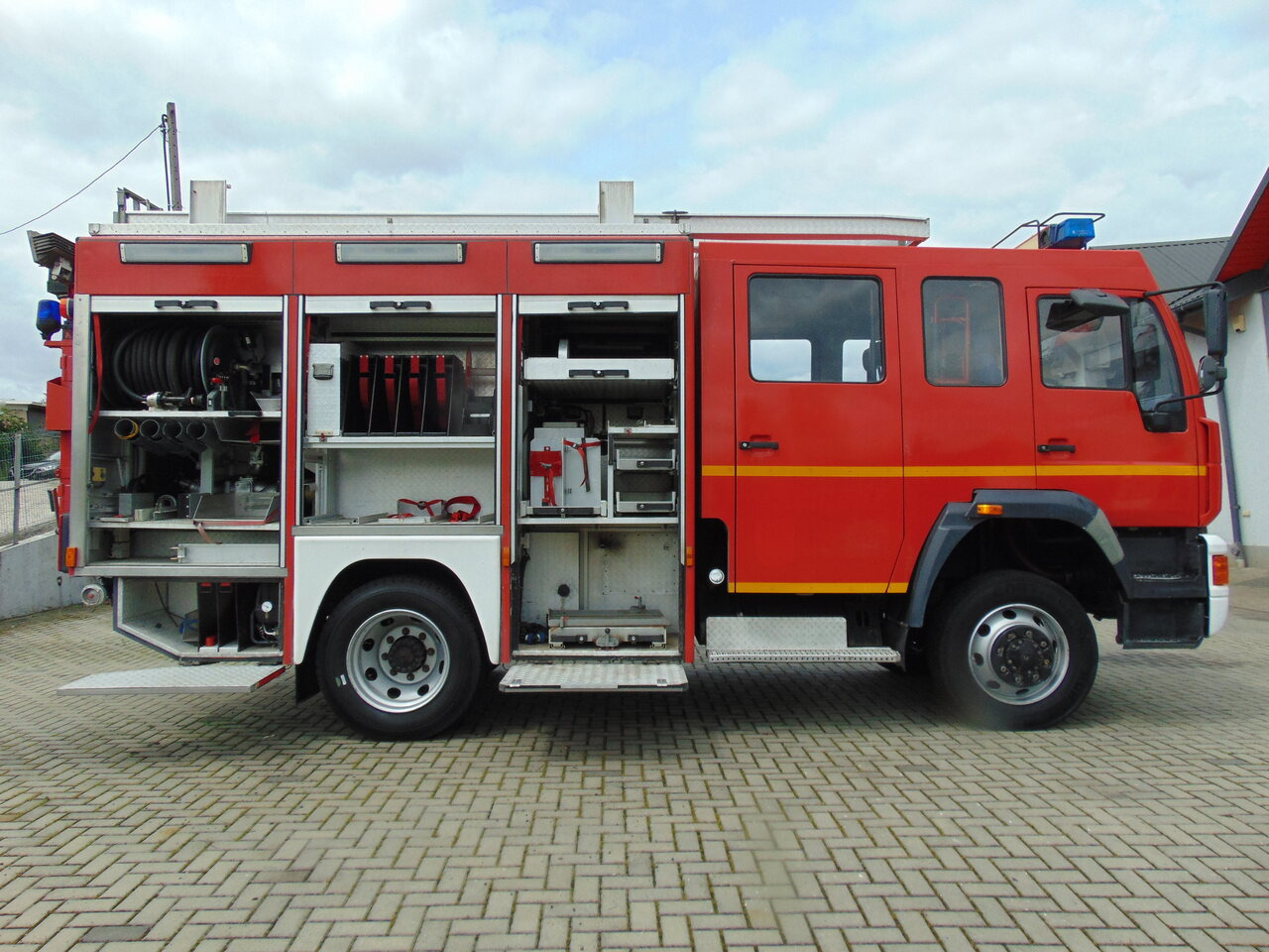 Tuletõrjeauto MAN LE14.260 4x4 MAGIRUS: pilt 9