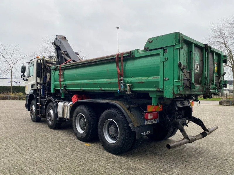 DAF CF410 / 8X4 / BIG AXLE / FULL-STEEL /2 SIDE TIPPER/ ONLY:363247 KM / AUTOMATIC / EURO-6 / 2014 - Kraanaga veoauto: pilt 3 DAF CF410 / 8X4 / BIG AXLE / FULL-STEEL /2 SIDE TIPPER/ ONLY:363247 KM / AUTOMATIC / EURO-6 / 2014 - Kraanaga veoauto: pilt 3