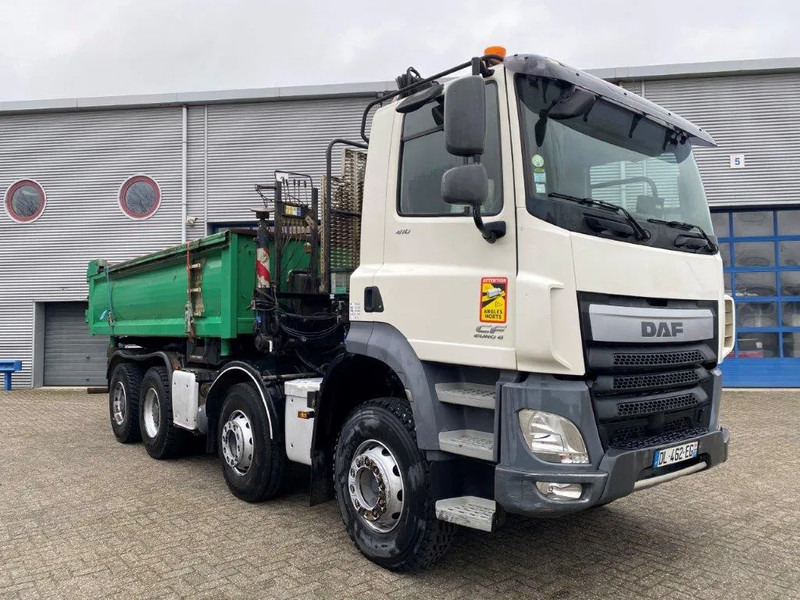 DAF CF410 / 8X4 / BIG AXLE / FULL-STEEL /2 SIDE TIPPER/ ONLY:363247 KM / AUTOMATIC / EURO-6 / 2014 - Kraanaga veoauto: pilt 2 DAF CF410 / 8X4 / BIG AXLE / FULL-STEEL /2 SIDE TIPPER/ ONLY:363247 KM / AUTOMATIC / EURO-6 / 2014 - Kraanaga veoauto: pilt 2
