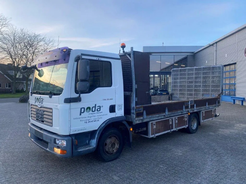 MAN TGL10-180 / HYDRAULISCH PLATFORM / ONLY: 428970 KM / MANUAL / EURO-4 / 2007 - Treilerveoauto: pilt 1 MAN TGL10-180 / HYDRAULISCH PLATFORM / ONLY: 428970 KM / MANUAL / EURO-4 / 2007 - Treilerveoauto: pilt 1