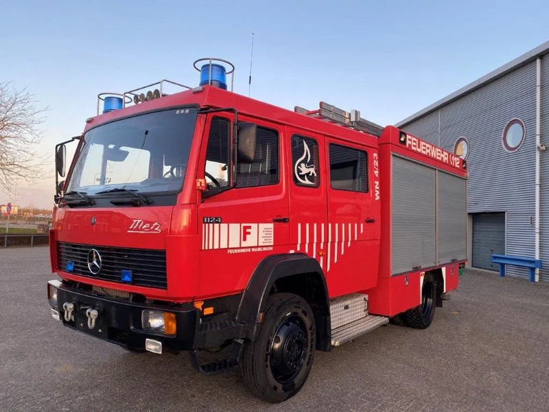 Mercedes-Benz 1124 AF / 4X4 / GERMAN TRUCK / WATERTANK 2400 LITER+POMP / GOOD CONDITION / ONLY:25235 KM / MARGE / MANUAL / 1996 - Tuletõrjeauto: pilt 1 Mercedes-Benz 1124 AF / 4X4 / GERMAN TRUCK / WATERTANK 2400 LITER+POMP / GOOD CONDITION / ONLY:25235 KM / MARGE / MANUAL / 1996 - Tuletõrjeauto: pilt 1