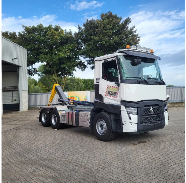 Renault C440 / ENGINE RUNNING / !! ONLY:8701 KM !! / 6X4 / BIG AXLE / PALFINGER 20TON HOOK / GEN2 V2 TACHO / AUTOMATIC / EURO-6 / 2025 - Konkstõstukiga veoauto: pilt 4 Renault C440 / ENGINE RUNNING / !! ONLY:8701 KM !! / 6X4 / BIG AXLE / PALFINGER 20TON HOOK / GEN2 V2 TACHO / AUTOMATIC / EURO-6 / 2025 - Konkstõstukiga veoauto: pilt 4